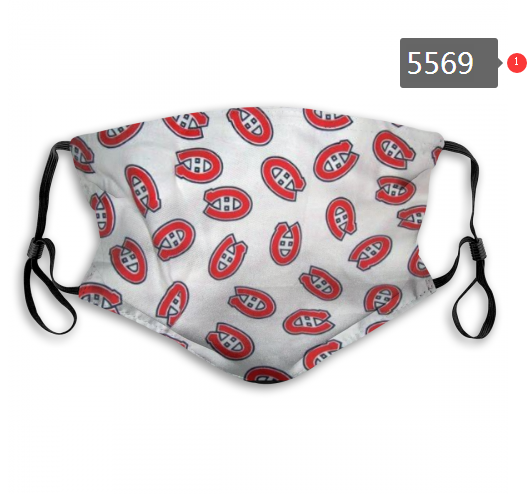2020 NHL Montreal Canadiens Dust mask with filter-0